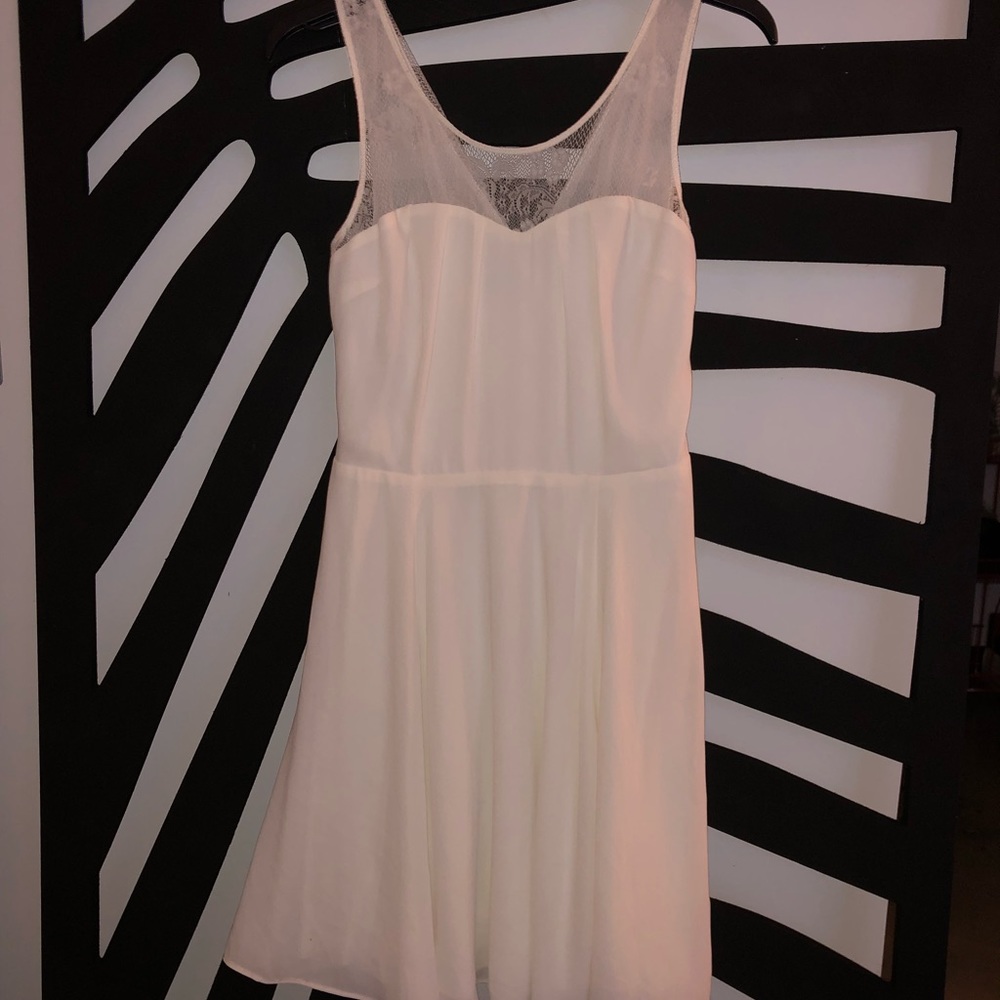 Express Mini White Dress